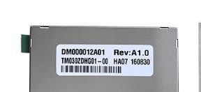 TM030ZDHG01 TIANMA 3.0" 320 ((RGB) × 320 इंडस्ट्रियल एलसीडी डिस्प्ले 70/70/70/60 (टाइप) ((CR≥10)