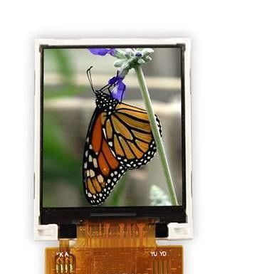 LS012B7DD01 तीव्र 1.2 &quot;एलसीएम 184 × 38 आरजीबी औद्योगिक एलसीडी डिस्प्ले