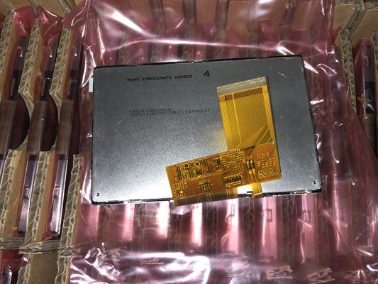 4.3 इंच TM043NBH02-40 4 तार प्रतिरोधी स्पर्श एलसीडी Tianma TFT 70/70/70/50