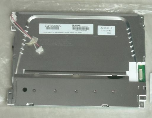 LQ10D36A तीव्र 10.4 &quot;LCM 640 × 480RGB 200cd / mIAL औद्योगिक एलसीडी डिस्प्ले