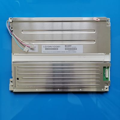LQ104V1DG62 Sharp 10.4 &quot;LCM 640 × 480RGB 550 LCD / m² औद्योगिक एलसीडी डिस्प्ले
