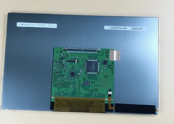 LQ070Y3LG4A तीव्र 7 &quot;LCM 800 × 480RGB 350cd / m² औद्योगिक एलसीडी डिस्प्ले