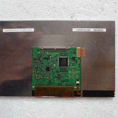 LQ070Y3LG4A तीव्र 7 &quot;LCM 800 × 480RGB 350cd / m² औद्योगिक एलसीडी डिस्प्ले