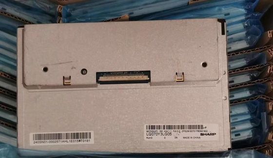 7 &quot;LCM 800 × 480RGB 380cd / mQ LQ070Y3LG05 शार्प टीएफटी एलसीडी डिस्प्ले