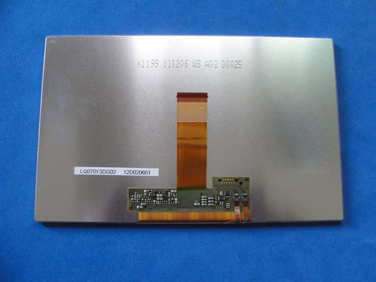 LQ070Y3DG02 शार्प 7 &quot;LCM 800 × 480RGB 280 LCD / m² औद्योगिक एलसीडी डिस्प्ले