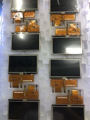 LQ043T1DG01 तीव्र 4.3 &quot;LCM 480 × 272RGB 500 LCD / m² औद्योगिक एलसीडी डिस्प्ले