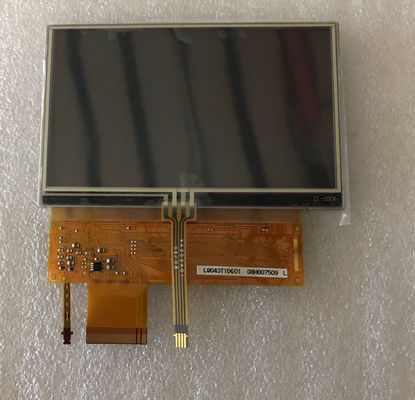 LQ043T1DG01 तीव्र 4.3 &quot;LCM 480 × 272RGB 500 LCD / m² औद्योगिक एलसीडी डिस्प्ले