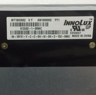 MT190EN02 V.Y Innolux 19.0&quot; 1280(RGB)×1024 250 cd/m² औद्योगिक एलसीडी डिस्प्ले