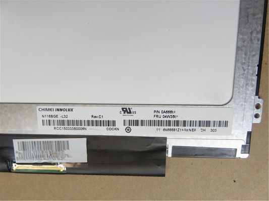 N116B6-L02 CMO 11.6 &quot;1366 (RGB) × 768 200 cd / m² औद्योगिक एलसीडी डिस्प्ले