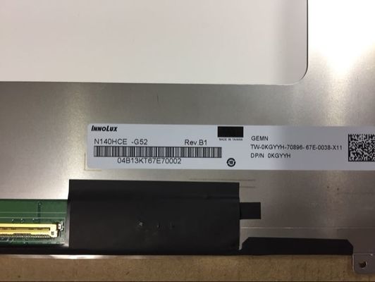 N140HCE-G52 INNOLUX 14.0&quot; 1920(RGB)×1080 300 cd/m² औद्योगिक एलसीडी डिस्प्ले