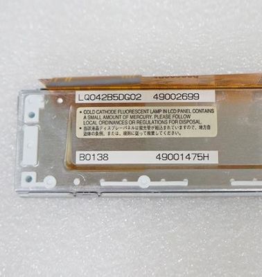 LQ042B5DG02 तीव्र 4.2 &quot;LCM 400×96RGB  350cd/m² औद्योगिक एलसीडी डिस्प्ले