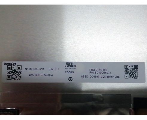 N156HCE-GN1 इनोलक्स 15.6 &quot;1920 (RGB) × 1080 500 cd / m² औद्योगिक एलसीडी डिस्प्ले