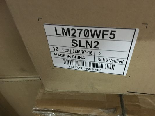 81PPI 27.0" 1920x1080 300cd/m2 स्क्वायर एलसीडी पैनल LM270WF5-SLB1 89/89/89/89 (टाइप)
