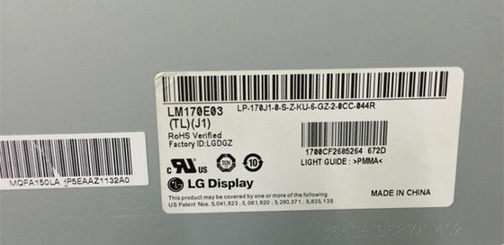 LM170E03-TLG2 LG.Philips LCD 17.0&quot; 1280×1024 300 cd/m² औद्योगिक LCD डिस्प्ले