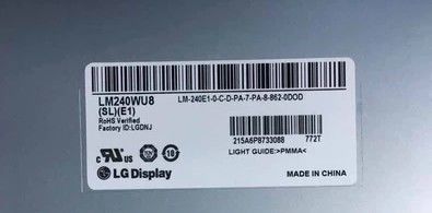 LM240WU8-SLE4 LG डिस्प्ले 24.0&quot; 1920(RGB)×1200 300 cd/m² औद्योगिक LCD डिस्प्ले