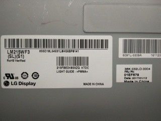 LM215WF3-SLQ1 LG डिस्प्ले 21.5&quot; 1920(RGB)×1080 250 cd/m² औद्योगिक LCD डिस्प्ले