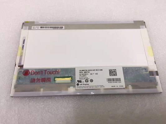 10.1&quot; 1366x768 स्क्वायर एलसीडी पैनल 250cd/M2 155PPI LP101WH1-TLB1