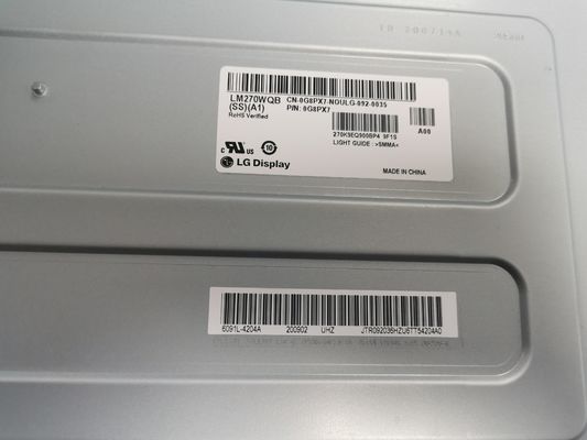 LM270WQB-SSA1 27.0" 2560x1440 450cd/m2 89/89/89/89 औद्योगिक एलसीडी डिस्प्ले