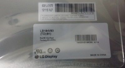 LB104V03-A1 LG.Philips LCD 10.4&quot; 640(RGB)×480 400 cd/m² औद्योगिक LCD डिस्प्ले