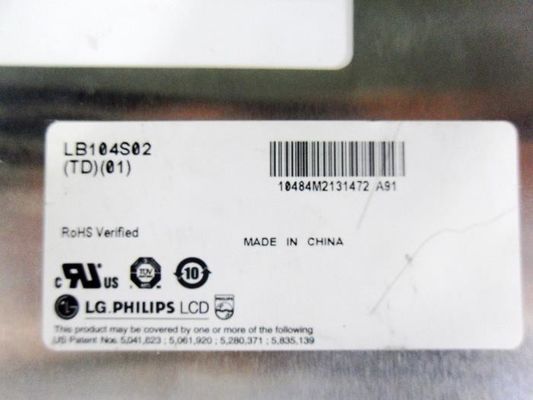 LB104S02-TD01 एलजी डिस्प्ले 10.4 &quot;800 (आरजीबी) × 600 250 सीडी / एम² औद्योगिक एलसीडी डिस्प्ले