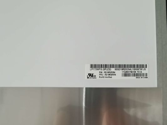 LP173WFG-SPD2 LG डिस्प्ले 17.3&quot; 1920(RGB)×1080 300 cd/m² औद्योगिक LCD डिस्प्ले