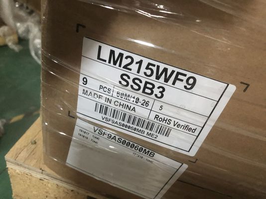 102PPI 21.5" NEC TFT डिस्प्ले 250cd/m2 LM215WF9-SSA3 89/89/89/89 (टाइप)