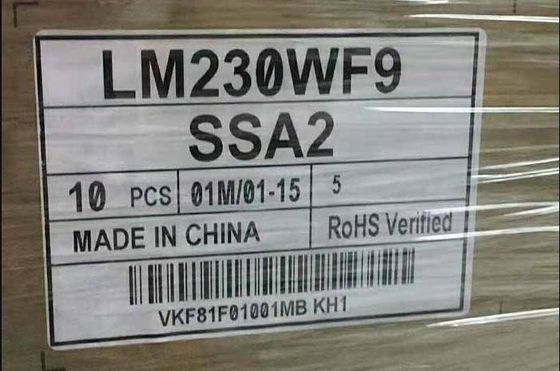 LM230WF9-SSA2 LG डिस्प्ले 23 &quot;1920 (RGB) × 1080 250 cd / m² औद्योगिक एलसीडी डिस्प्ले