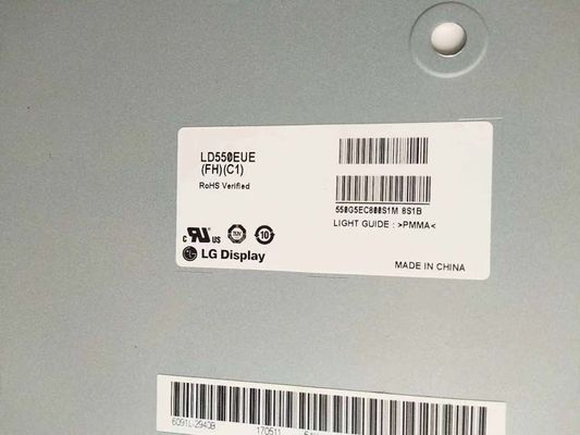 55" 80PPI 3840×2160 WLED TFT डिस्प्ले 500cd/m2 LD550EQE-FKA1 89/89/89/89 (टाइप)
