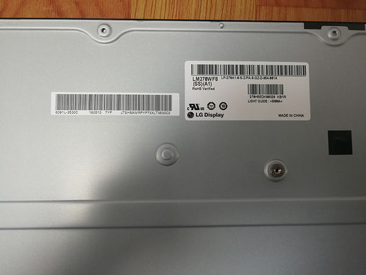 27.0" 81PPI WLED एलसीडी स्क्रीन 250cd/m2 1920×1080 LM270WF8-SSA1 89/89/89/89 (टाइप)