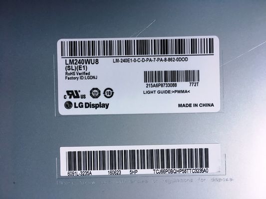 LM240WU8-SLD4 LG डिस्प्ले 24.0&quot; 1920(RGB)×1200 250 cd/m² औद्योगिक LCD डिस्प्ले