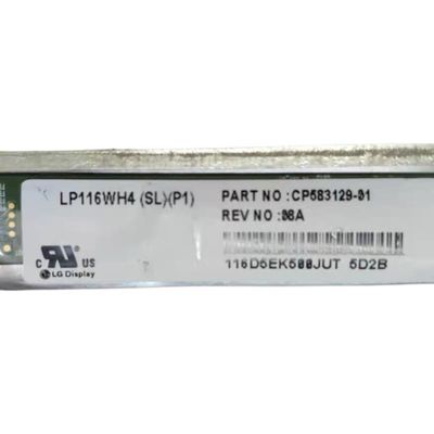 LP116WH4-SLP1 LG डिस्प्ले 11.6&quot; 1366(RGB)×768 400 cd/m² औद्योगिक LCD डिस्प्ले