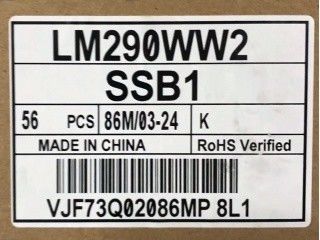LM290WW2-SSB1 LG डिस्प्ले 29.0&quot; 2560(RGB)×1080 300cd/m2 औद्योगिक LCD डिस्प्ले