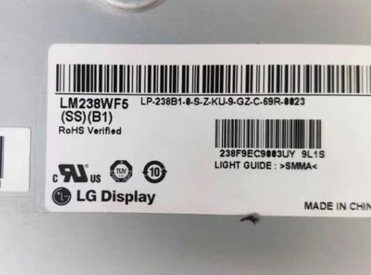 LM238WF5-SSB1 LG डिस्प्ले 23.8&quot; 1920(RGB)×1080 250 cd/m² औद्योगिक LCD डिस्प्ले