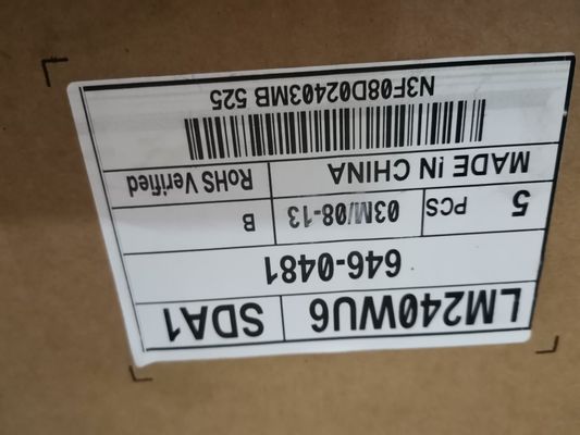 WUXGA 94PPI 320cd/m2 TFT एलसीडी पैनल 24.0" LM240WU6-SDA1 89/89/89/89 (टाइप)