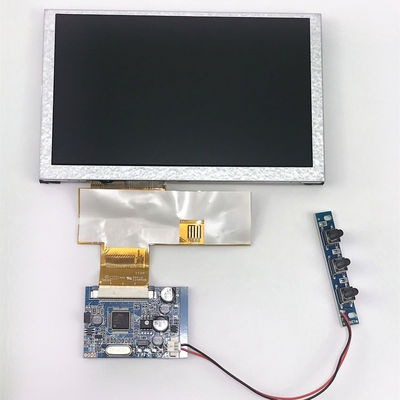 5.0&quot; 800×480 RGB 188PPI औद्योगिक एलसीडी पैनल HSD050IDW1-A20 HannStar 0.98W