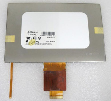 470cd/M2 133PPI WVGA TFT LCD पैनल LA070WV4-SD01 7.0 इंच 800×480 SRGB