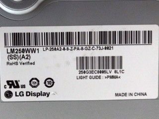 20.0&quot; 250cd/M2 NTSC औद्योगिक एलसीडी पैनल CSHD 111PPI LM250WW1-SSA2