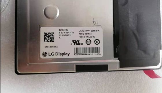 12.3&quot; समरूपता 167PPI Tft एलसीडी डिस्प्ले 600cd/M2 लैंडस्केप LA123WF4-SR08